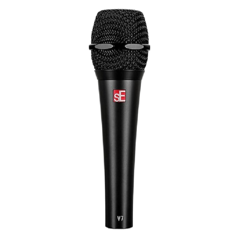 V7 Studio-grade Handheld Microphone Supercardioid In Black