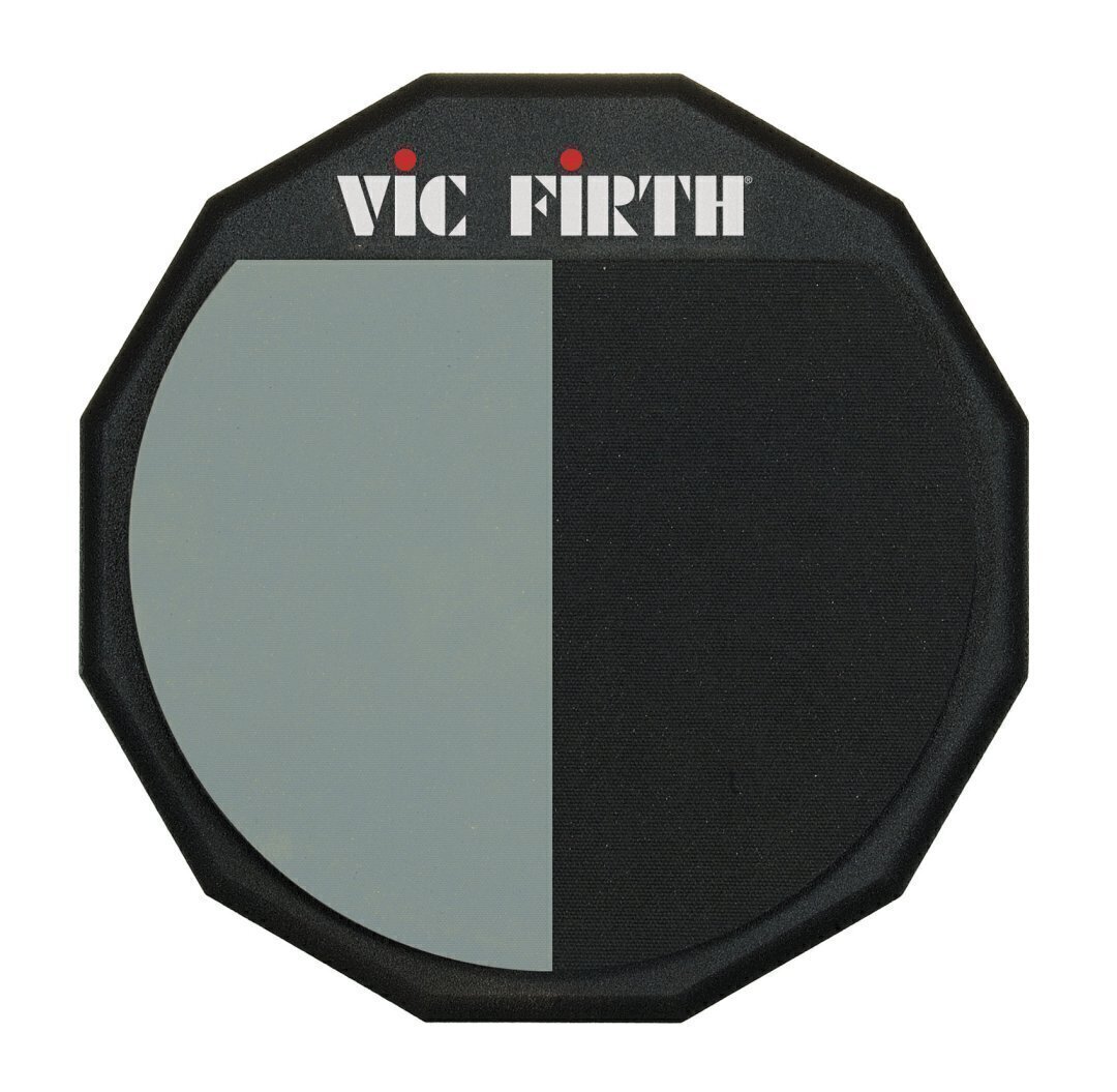 Vic Firth 12" Practice Pad, Single Side Double Surface