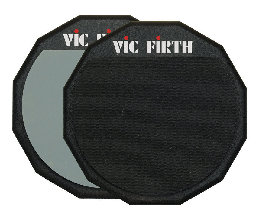 Vic Firth Practice Pad - 6, Double Sided, Soft/hard Rubber
