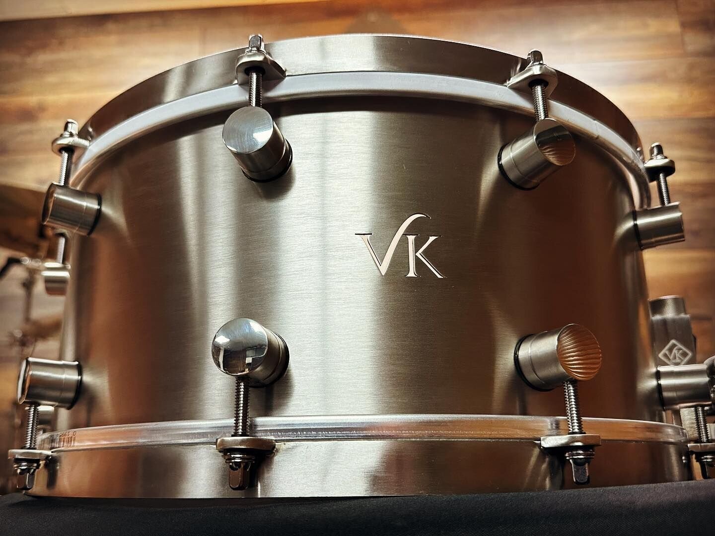 Vk Drums 14" X 6.5" Stainless Steel Snare Drum