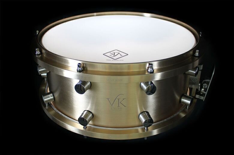 Vk Drums 14" X 6"  Vkast Cast Bronze Snare Drum