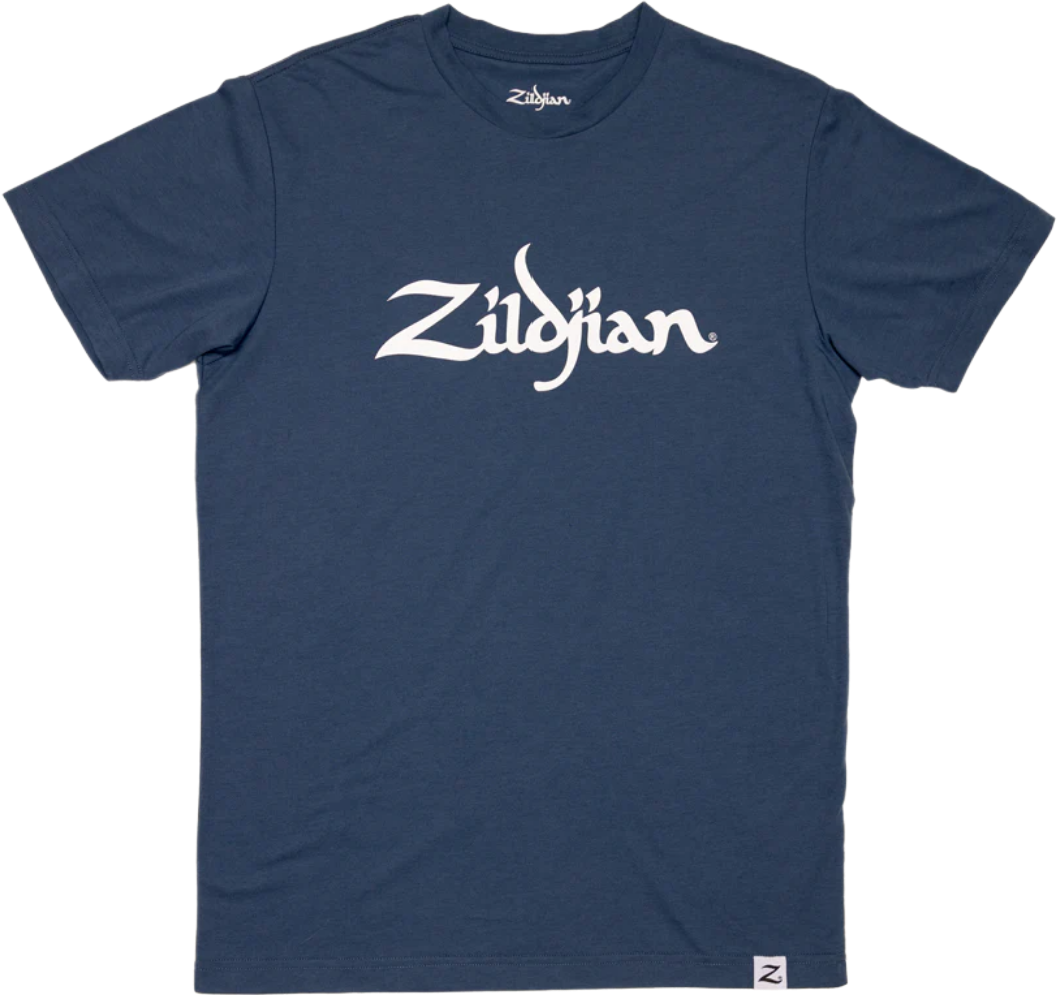 Zildjian Classic Slate Logo Tee - Sizes S - 3XL