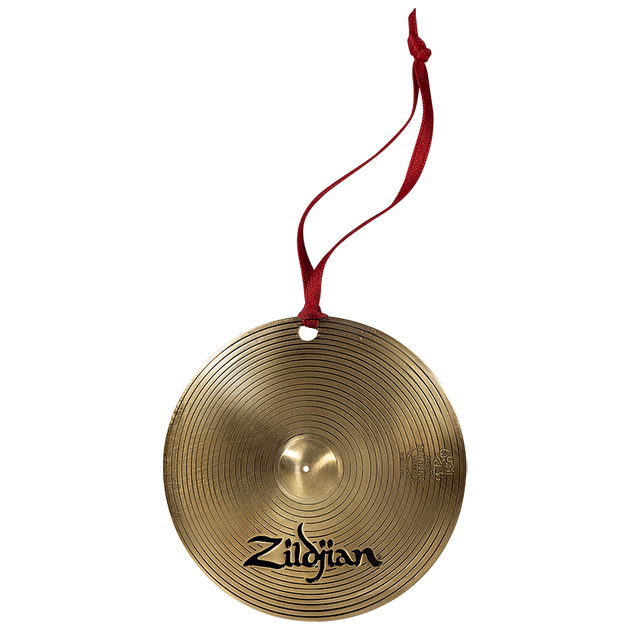 Zildjian Cymbal Christmas Ornament