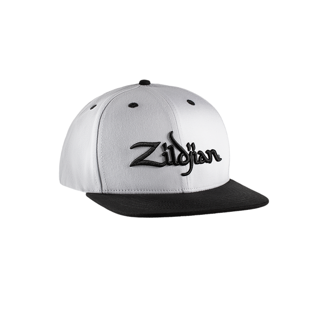 Zildjian White 6 Panel Snapback Hat
