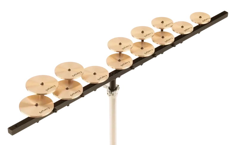 Sabian High Crotale Set (13) With Bar And Base
