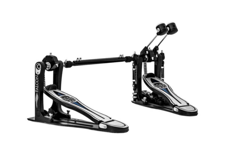 Mapex Falcon Double Bass Drum Pedal Chain Drive W/ Falcon Beater Including Weights
