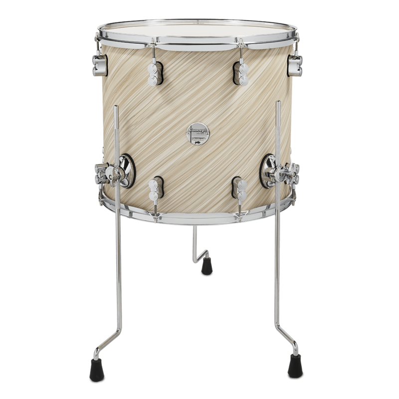 Pdp Pdcm1416ttti - Concept™ Maple - Twisted Ivory Finishply™ - 14 X 16 Floor Tom