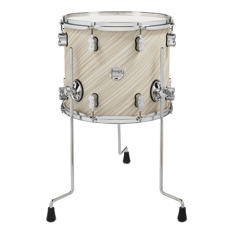 Pdp Pdcm1214ttti - Concept™ Maple - Twisted Ivory Finishply™ - 12 X 14 Floor Tom