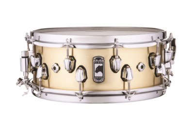 Mapex Black Panther Metallion Snare Drum - 14" X 5.5" - 1.2mm Seamed Brass
