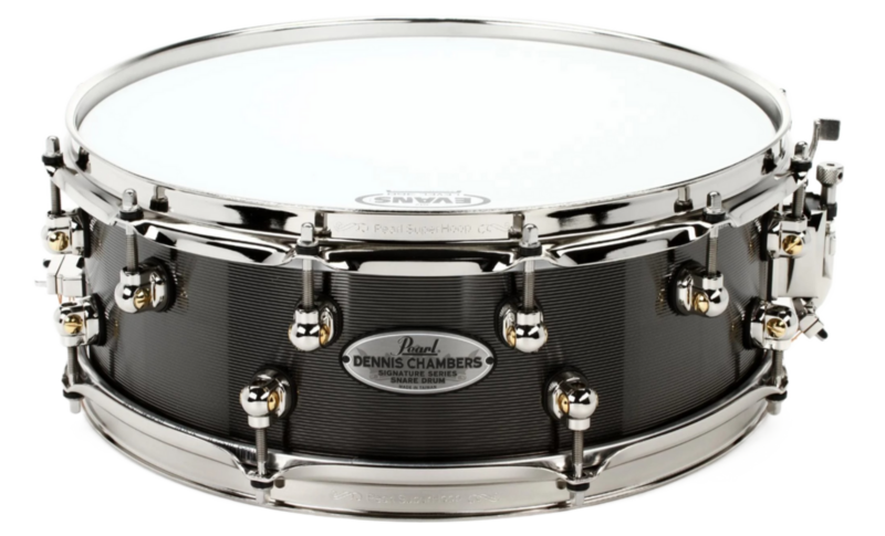 Pearl Dennis Chambers 14" X 5" Cast Aluminum Signature Snare Drum