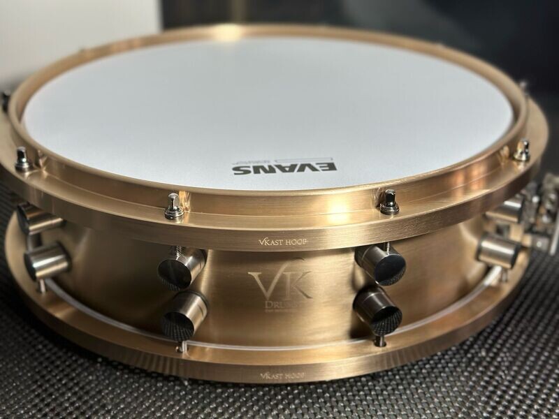 Vk Drums 14" X 4.5" Vkast Cast Bronze Snare Drum