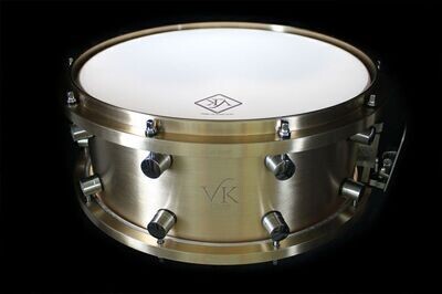 Vk Drums 14" X 6"  Vkast Cast Bronze Snare Drum