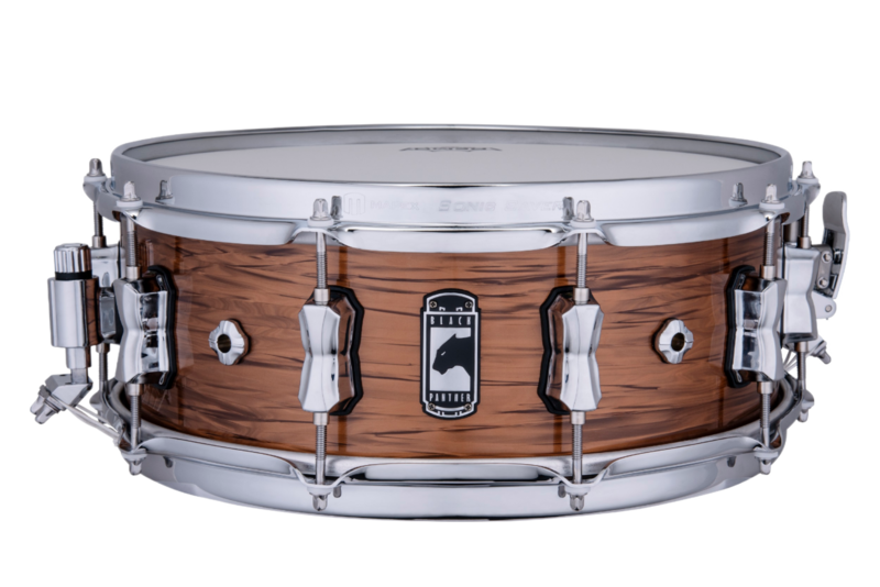 Black Panther Scorpion Snare Drum 14" X 5.5" - 8-ply 8.9mm Mahogany