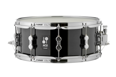 Sonor Aq2 14x6 Maple Snare - Transparent Black