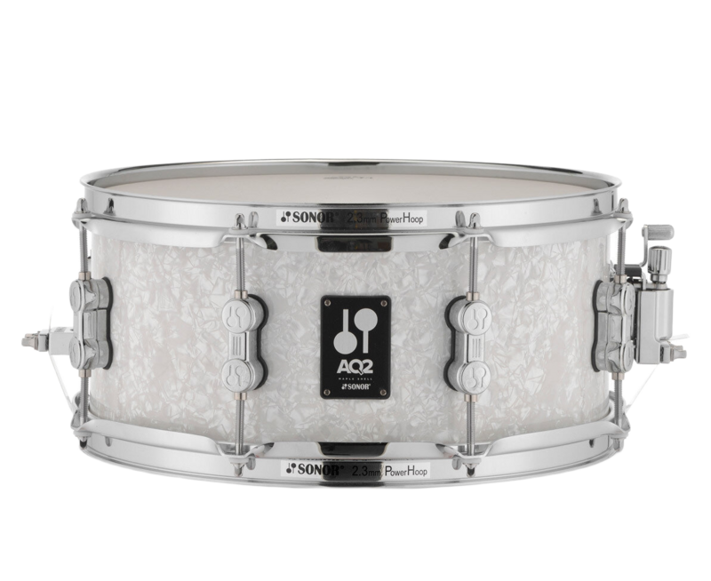 Sonor Aq2 13x6 Maple Snare - White Marine Pearl