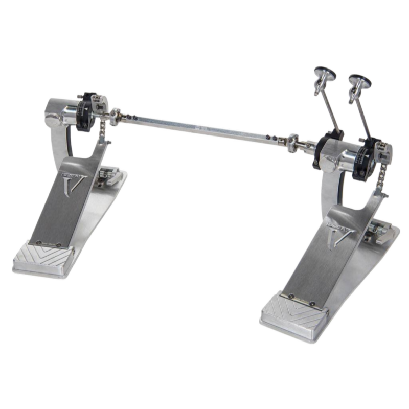 Pro1-v Shortboard Double Bass Drum Pedal Low Mass Chain Drive