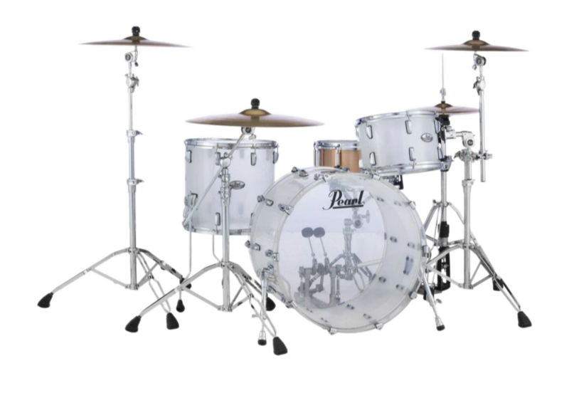 Pearl Crystal Beat 3-piece Shell Pack In Frost Acrylic (#733)