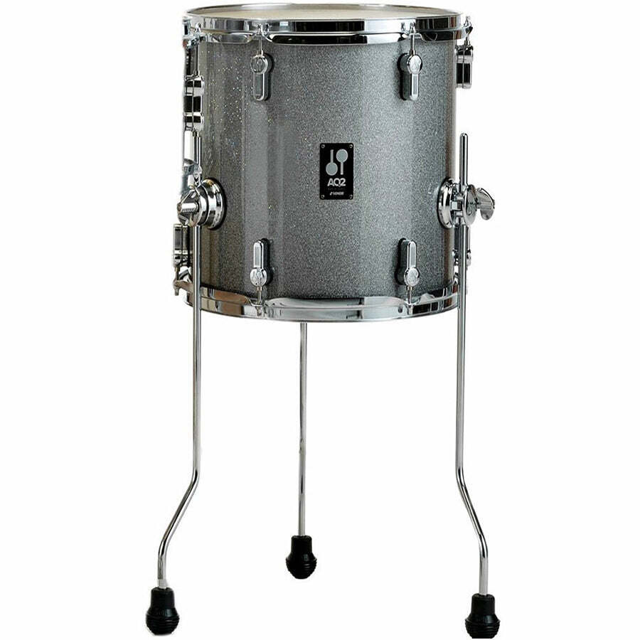 Sonor Aq2 14x13 Maple Floor Tom-titanium Quartz