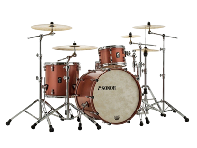 Sonor Sq1 20" 3-pc Shell Pack-satin Copper Brown