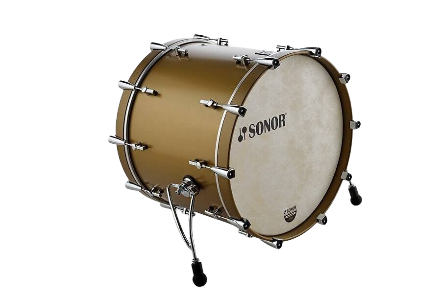 Sonor Sq1 20"X 16" Bass Drum-satin Gold Metallic