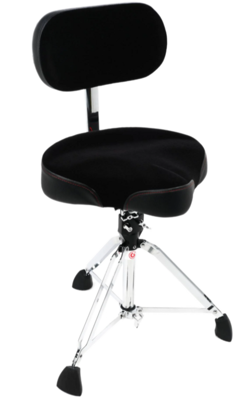 Gibraltar Adjustable Backrest Oversized Motorcycle Seat Throne