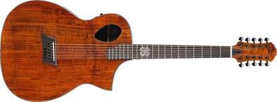 Michael Kelly Guitar Co. Acoustic/electric Guitar Forte Port 10 String Gloss Koa (Fishman Pickup)
