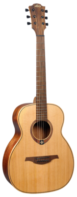 Lag Travel-rc Tramontane Acoustic Travel Guitar. Red Ceder