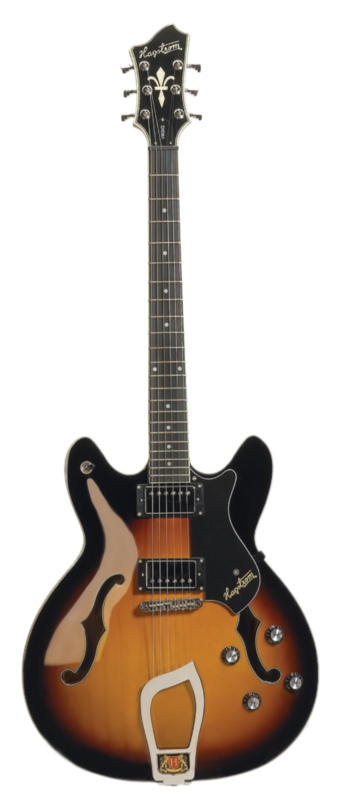 Hagstrom Vik-tsb Viking Electric Guitar. Tobacco Sunburst