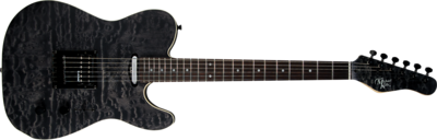 Michael Kelly Guitar Co. Electric Guitar 1954 Satin Black Wash S/h Ebony Fretboard