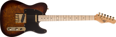 Michael Kelly Guitar Co. Electric Guitar Custom Collection 50 Burl Burst S/s Maple Fretboard