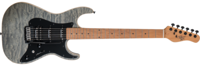 Michael Kelly Guitar Co. Electric Guitar Modshop 67 Black Wash (Seymour Duncan) H/s/s. Maple Fretboard