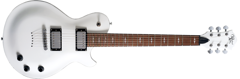 Michael Kelly Guitar Co. Electric Guitar Patriot Decree Standard Gloss White Chambered
