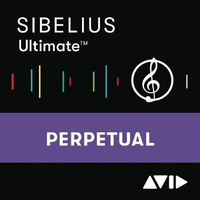 9938-30119-00 Sibelius Ultimate Perpetual License New + Photoscore And Notateme Ultimate