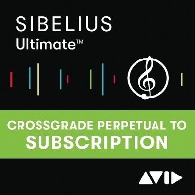 9938-30888-00 Sibelius Ultimate Crossgrade 1y Subscription From Perpetual