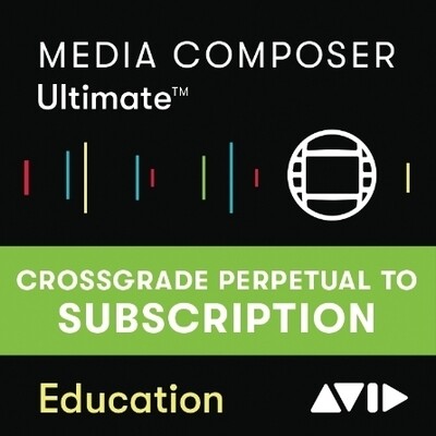 9938-30047-00 Media Composer Perpetual Xgrade To Media Composer Ultimate 1yr Subscription Edu