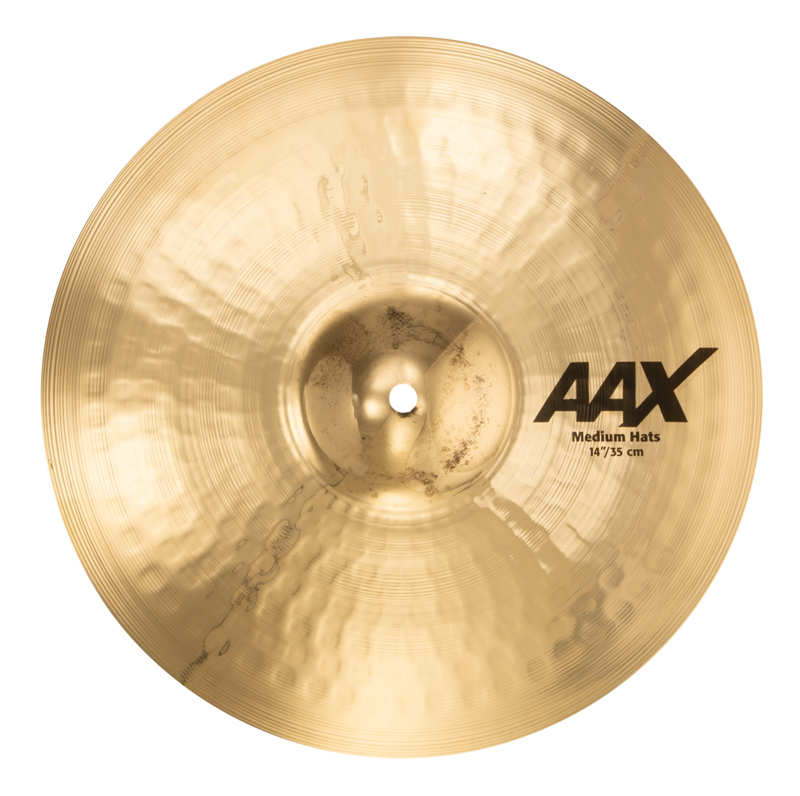 Sabian 14" Aax Medium Hats Brilliant Finish