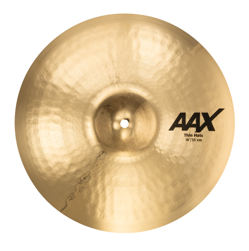 Sabian 14" Aax Thin Hats Brilliant Finish
