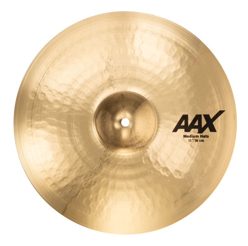 Sabian 15" Aax Medium Hats Brilliant Finish