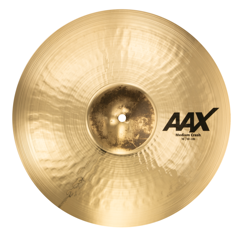Sabian 16" Medium Crash Aax Brilliant Finish