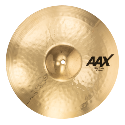 Sabian 16" Thin Crash Aax Brilliant Finish