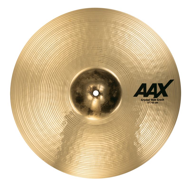 Sabian 17" Aax Crystal Thin Crash