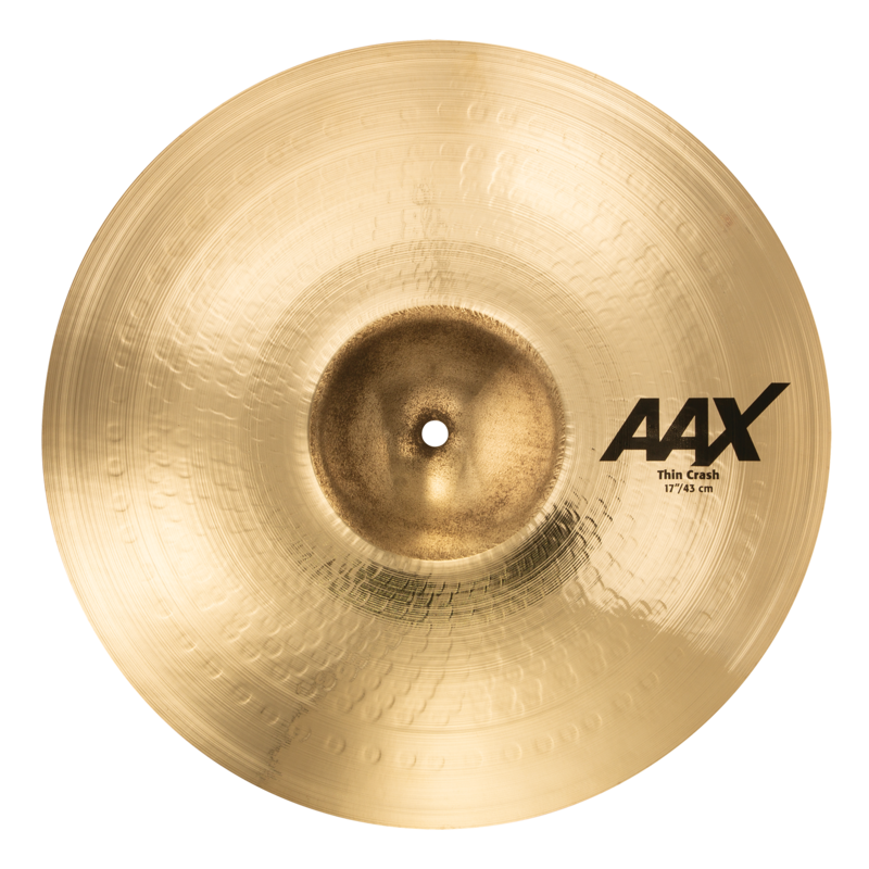 Sabian 17" Thin Crash Aax Brilliant Finish
