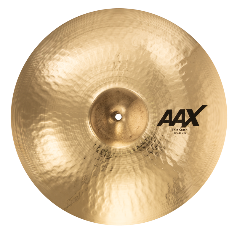 Sabian 19" Thin Crash Aax Brilliant Finish