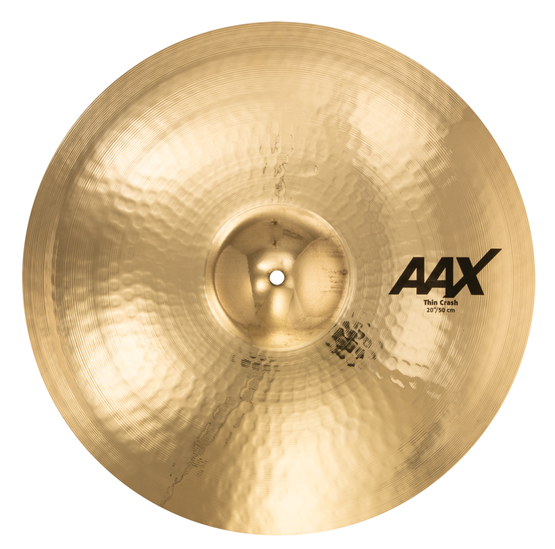 Sabian 20" Thin Crash Aax Brilliant Finish