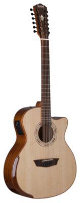 Washburn G15sce-12 Comfort Deluxe Series Grand Auditorium (12 String) Acoustic Electric Guitar.