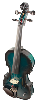 Barcus Berry Bar-aeg Vibrato Ae Series Acoustic-electric Violin. Metallic Green