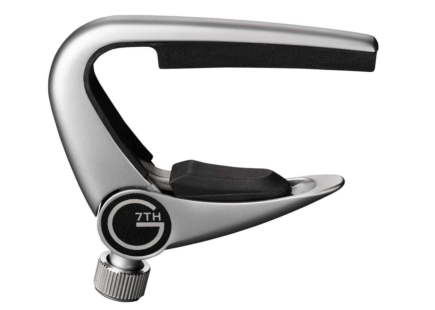 G7th Newport Partial Capo #5 Silver