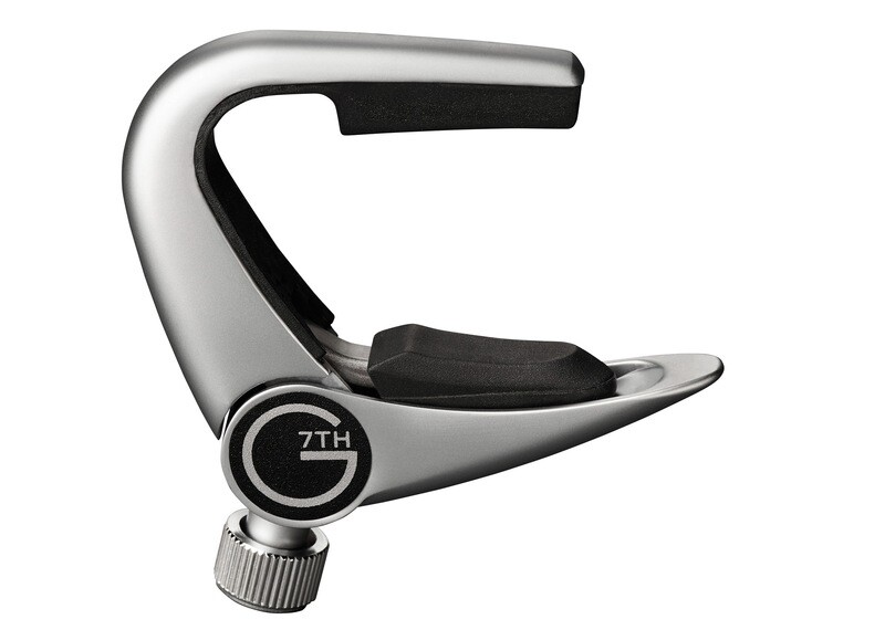 G7th Newport Partial Capo #3 Silver
