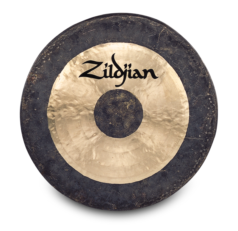 34" Hand Hammered Gong