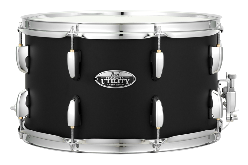 Pearl Modern Utility 14"X8" Maple Snare Drum In #227 Matte Black